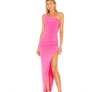 NEW Nookie Aria One Shoulder Pink Gown NWT - Size XS